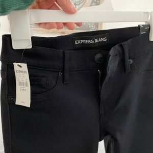 Express | Low Rise | Jean Legging | Black | 2R
